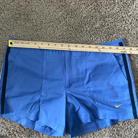 NIKE Womens Blue Athletic Activewear Shorts Large (12-14) - Picture 7 of 7
